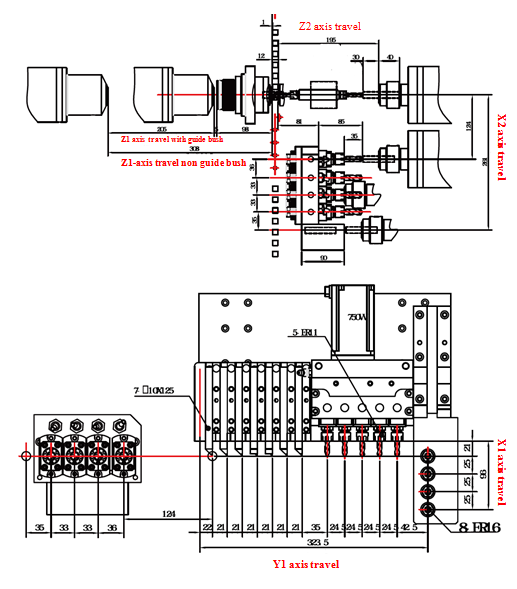 Model SZ-125EII Swiss Type CNC Precision Automatic Lathe 02