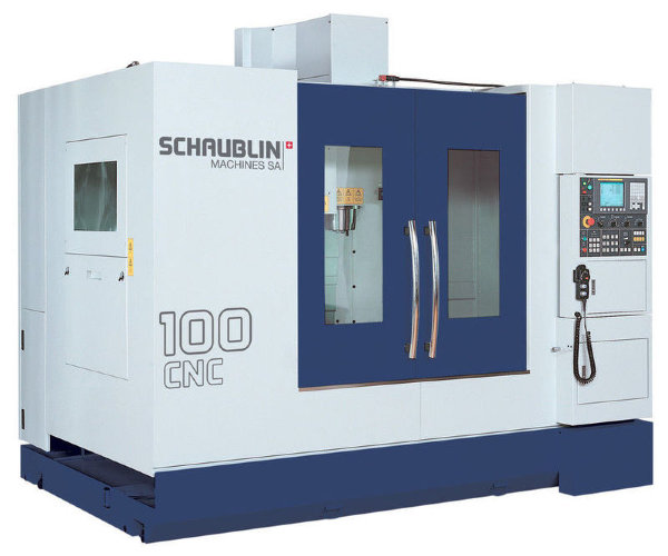 Высокоточный вертикально-обрабатывающий центр SCHAUBLIN 100 CNC